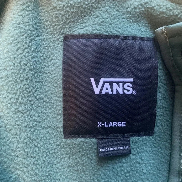 VANS Jacket Which Way Green New - Picture 11 of 12